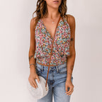 Gilet Sexy Sans Bretelles Dos Nu Femme