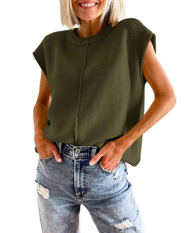 Pull en maille ample pour femme