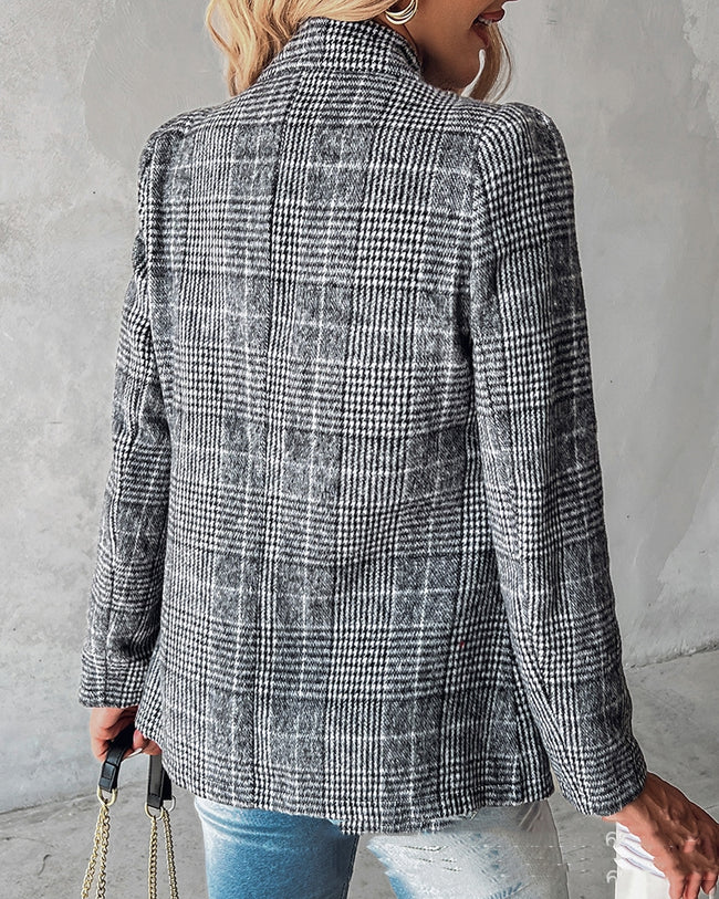 Blazer basique uni pour femme sur Amazon Main Image
