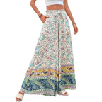 Robe longue bohème multicolore imprimée Sweet