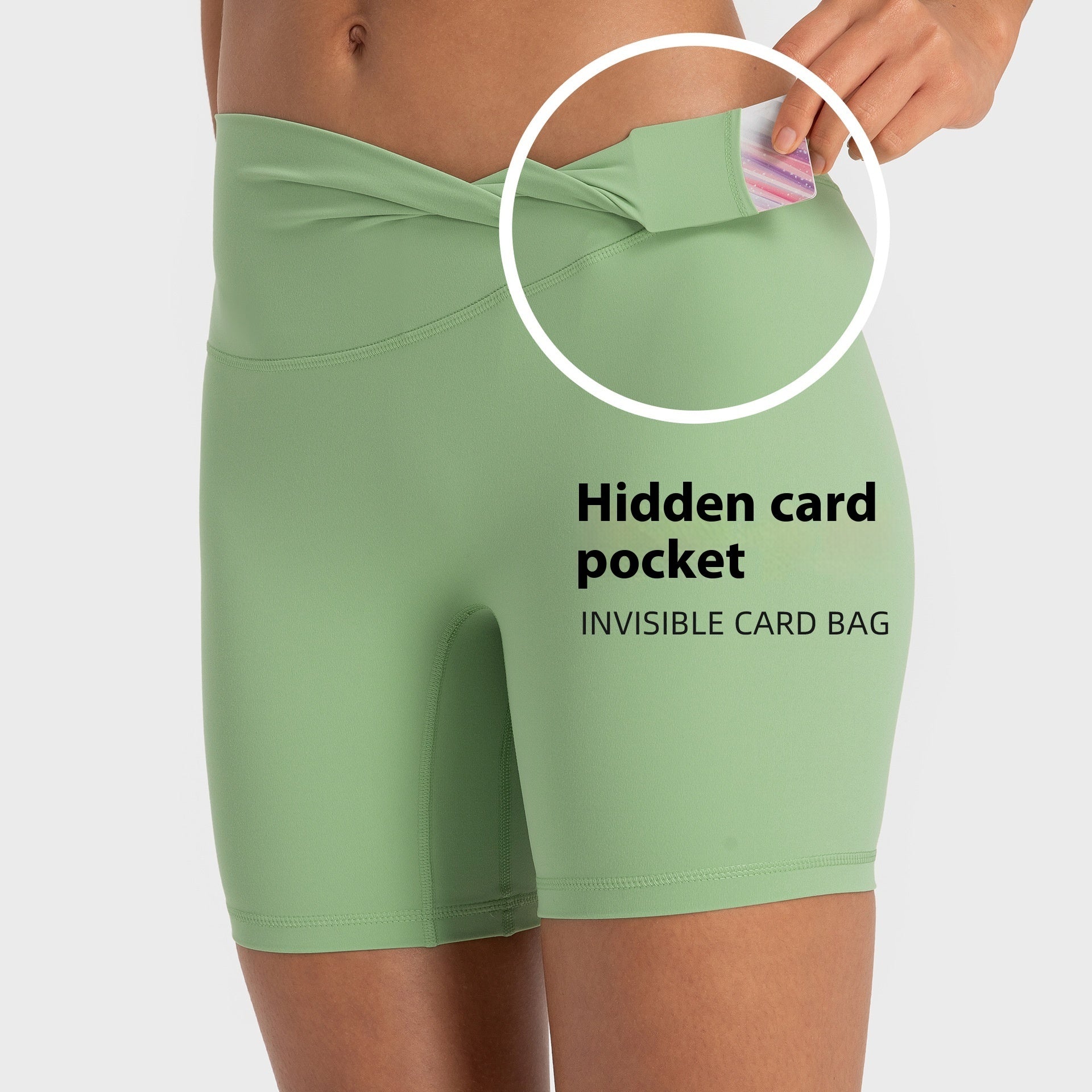 Shorts de yoga Femmes Nues Sans Embarras Collants de Sport D'exercice
