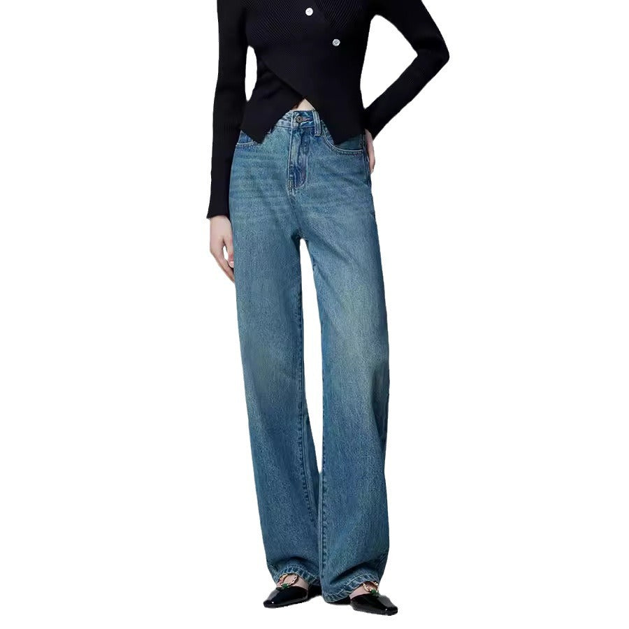 Mode américaine rétro nouveau jean femme
