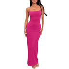 Backless Slim Fit Sheath Dress Women