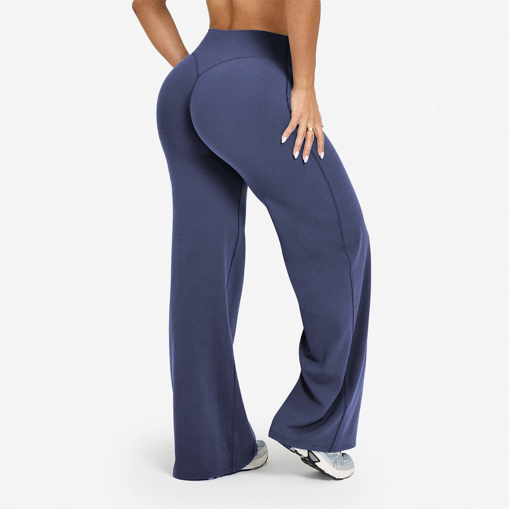 Pantalon de yoga extensible de haute qualité à séchage rapide et amincissant pour femmes