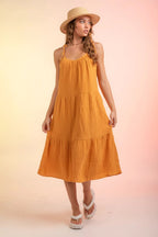 Women's Braces Skirt Splicing Dress