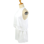 Halter Sports Chiffon Shirt Two-piece Set Leisure Suit Shorts