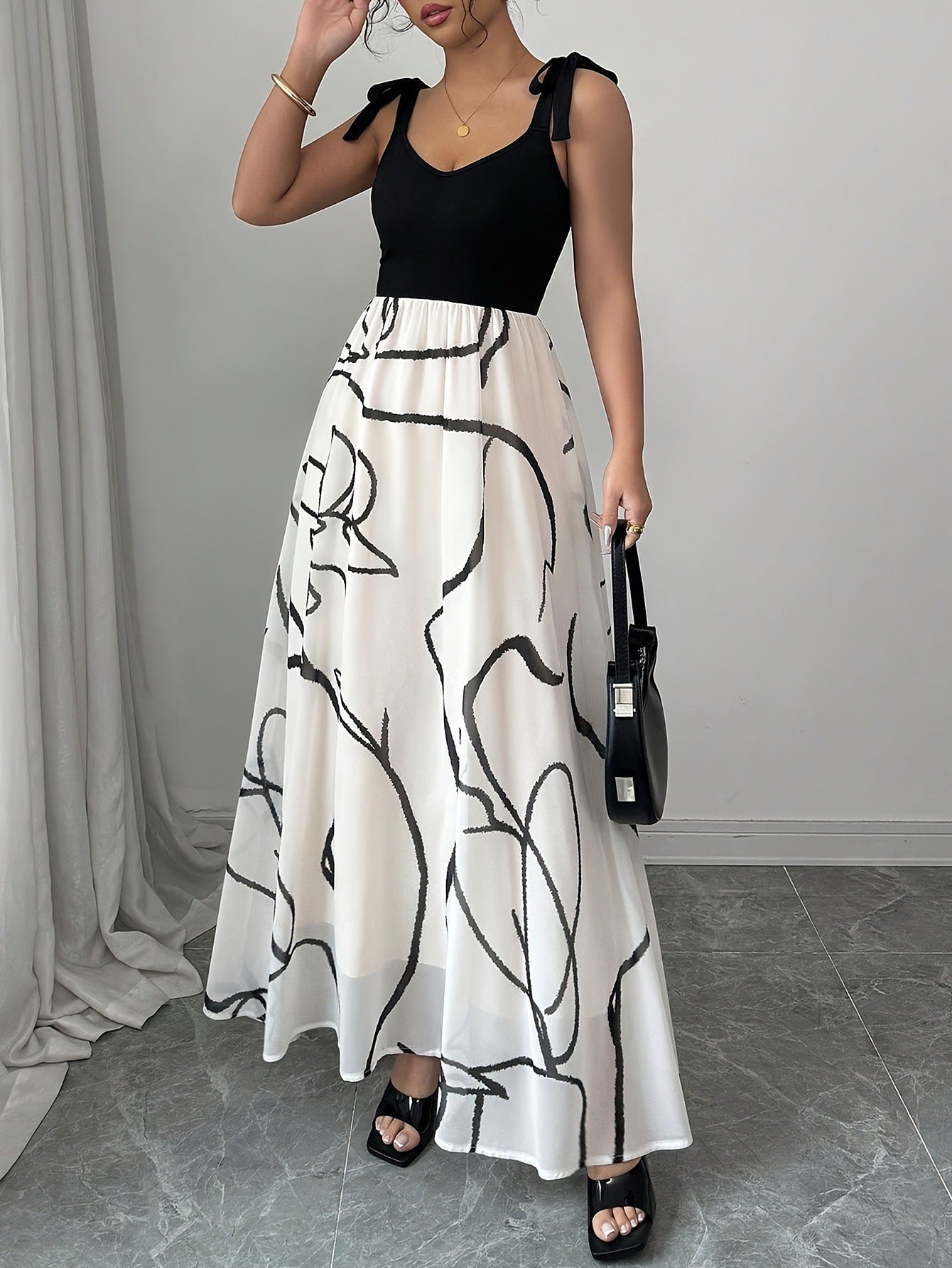 Robe d'été élégante et tendance pour femme